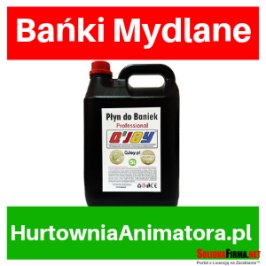 Bańki Mydlane - HurtowniaAnimatora.pl