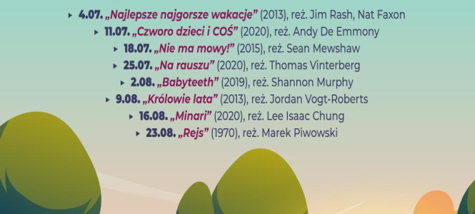 Wakacyjne kino na Bemowie