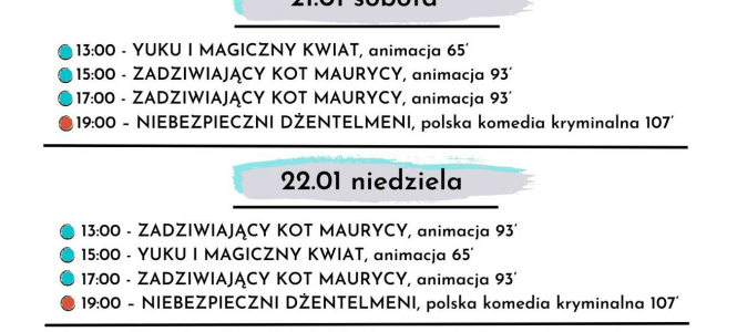 Kino dla dzieci w Domu Sztuki