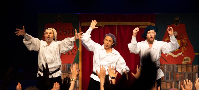 11.04 „Dzieła wszystkie Szekspira" | Teatr Scena Współczesna