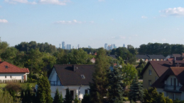 Widok na Warszawę - Centrum. Zielona Białołęka
