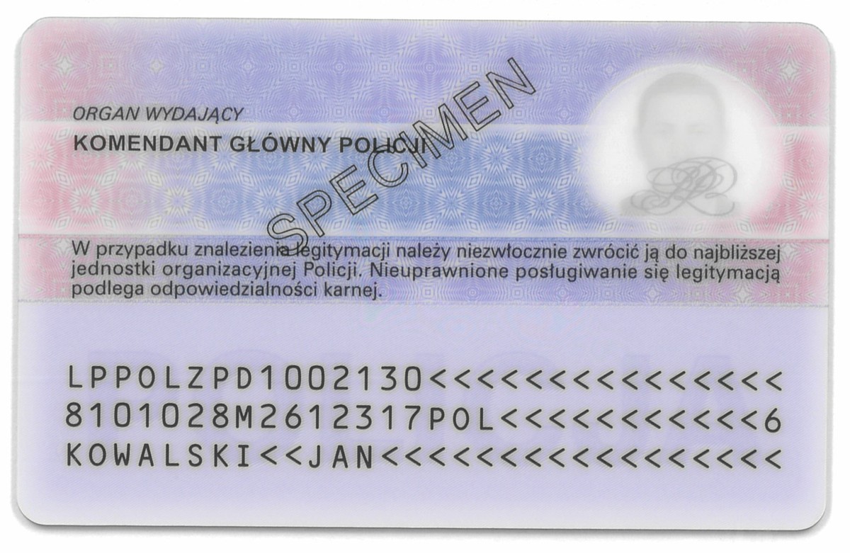 rewers legitymacji