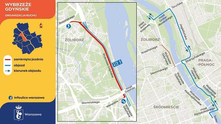 Remont Wybrzeże Gdańskie Warszawa