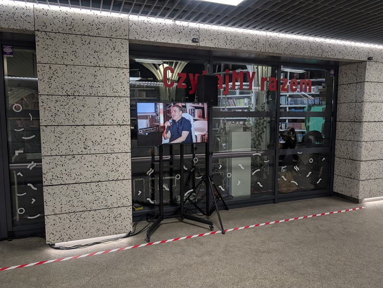Noc Bibliotek Warszawa Metroteka 2025
