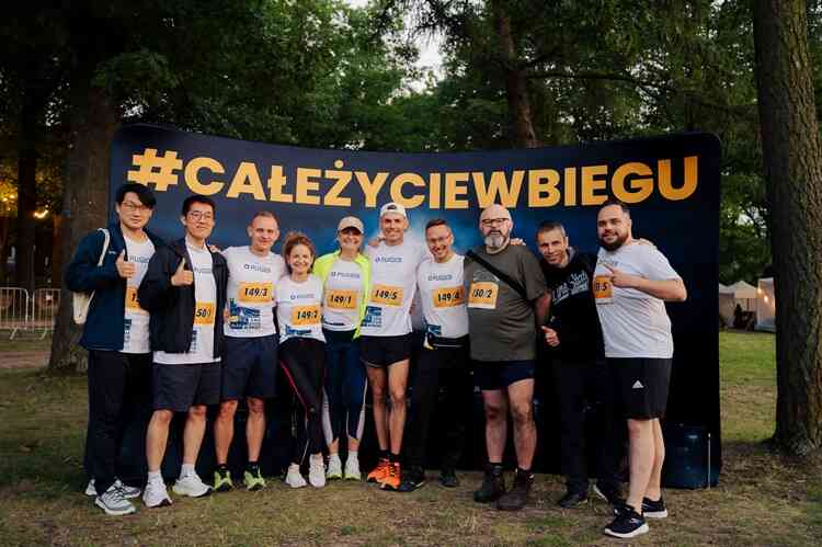 Nocny Bieg Firmowy Warszawa