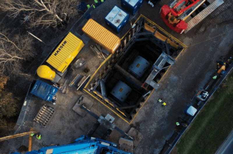 Finisz prac przewiertowych na II etapie budowy kolektora Wiślanego