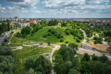 Coraz bliżej końca przebudowy parku im. Cichociemnych Spadochroniarzy AK