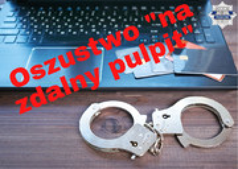 Oszustwo na "zdalny pulpit" - mieszkaniec Piaseczna stracił 630 tysięcy