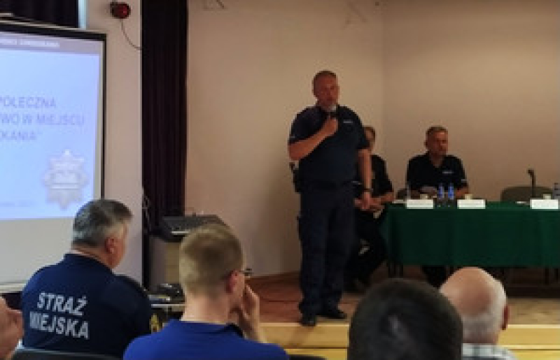 O bezpieczeństwie Saskiej Kępy