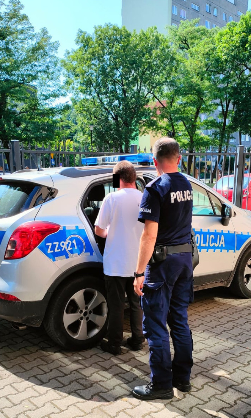 Aresztowany za przestępstwo wobec nastolatki