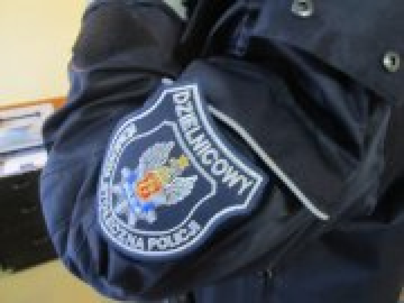 Podziękowanie dla dzielnicowego