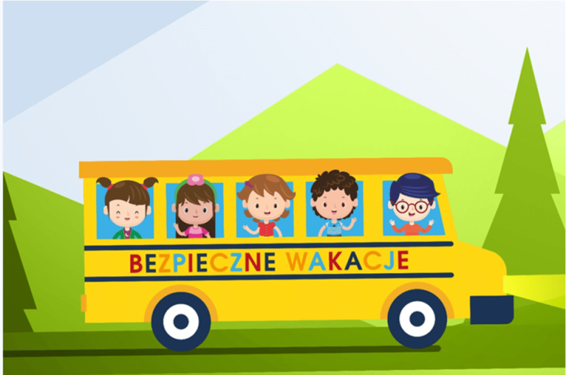 Bezpieczna podróż autobusem – materiały informacyjne dla rodziców, opiekunów i organizatorów wypoczynku