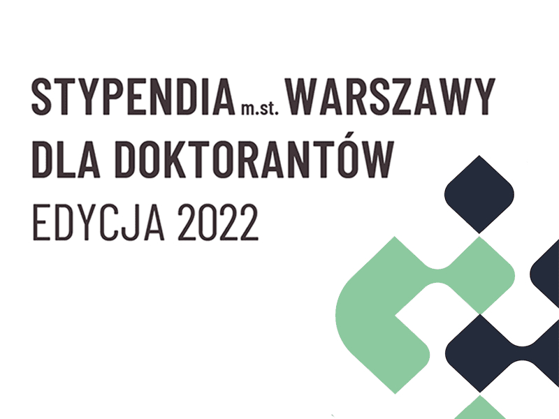 Stypendia dla doktorantów i doktorantek - ostatnie dni na zgłoszenia