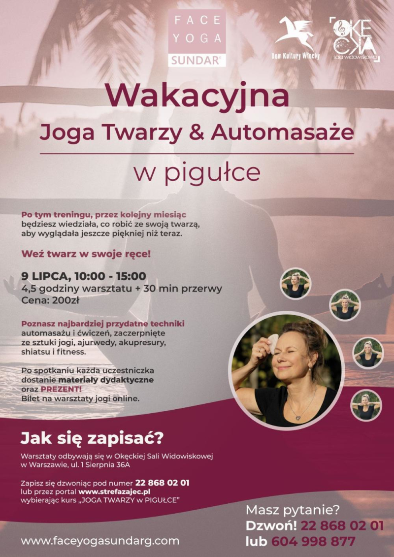 Joga twarzy w pigułce