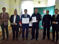 Komendant Stołeczny Policji nadinsp. Paweł Dzierżak podpisał porozumienie z Prezydentem Miasta Otwocka w sprawie realizacji innowacyjnego systemu monitoringu