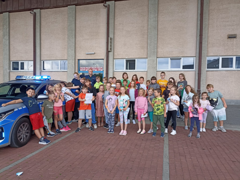Profilaktyka wakacyjna na pruszkowskich półkoloniach