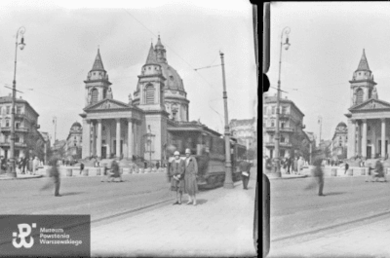 Wystawa stereoskopowych zdjęć Warszawy jesienią 1927 w Fotoplastykonie