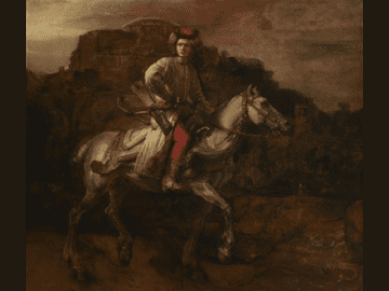 Królewski Rembrandt. „Jeździec polski” - wystawa w Łazienkach Królewskich