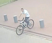Kradzież roweru ze sklepu - poznajesz tego mężczyznę?