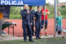Turniej piłki nożnej o puchar Komendanta Powiatowego Policji w Pruszkowie insp. Michała Pisarskiego