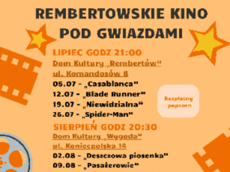 Rembertowskie kino pod gwiazdami - „Niewidzialna"