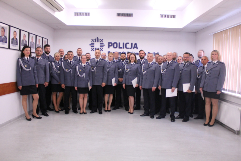 Święto Policji w Komendzie Rejonowej Policji Warszawa VI