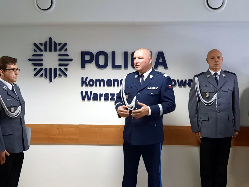 Uroczyste obchody Święta Policji w KRP Warszawa III