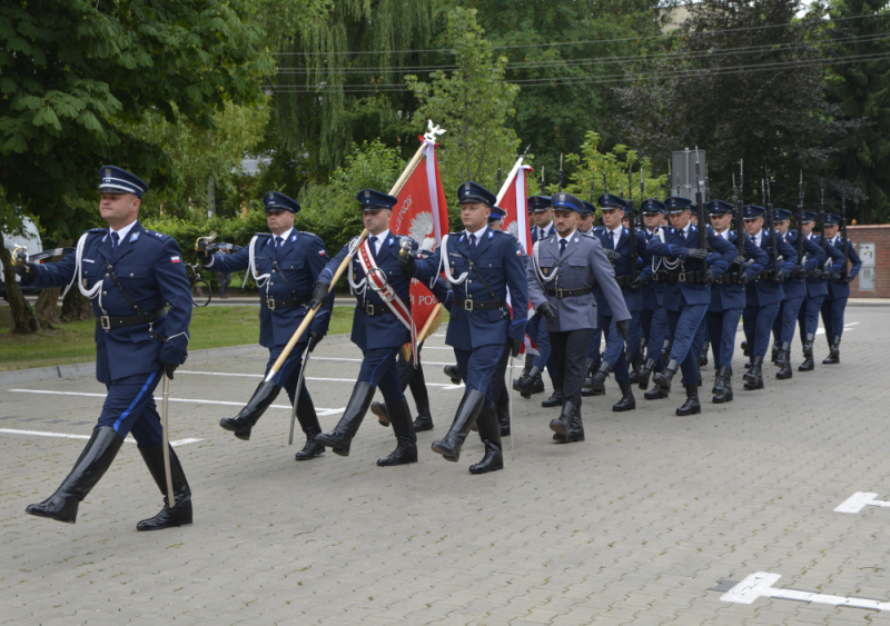 Grodziscy policjanci uroczyście obchodzili Święto Policji