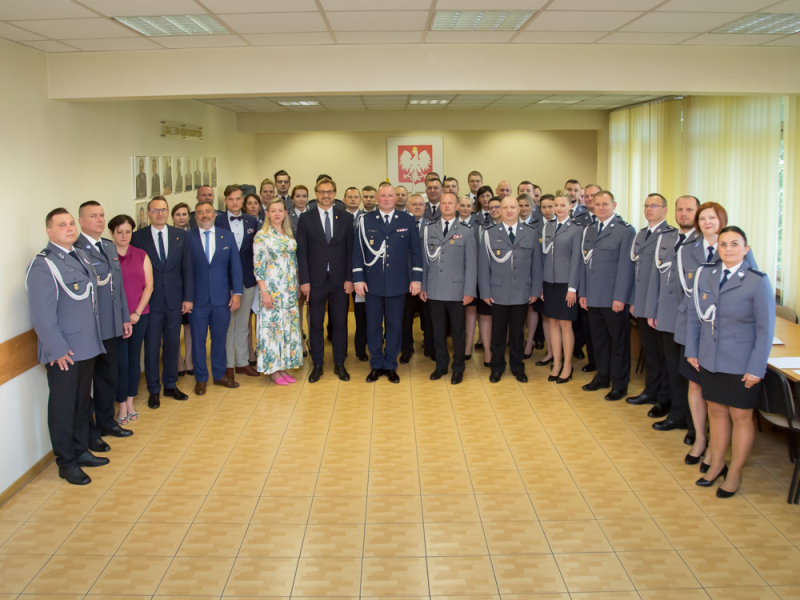 Uroczyste obchody Święta Policji w KRP Warszawa IV