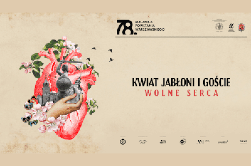 Wolne serca – Kwiat Jabłoni i goście – 78. rocznica Powstania Warszawskiego