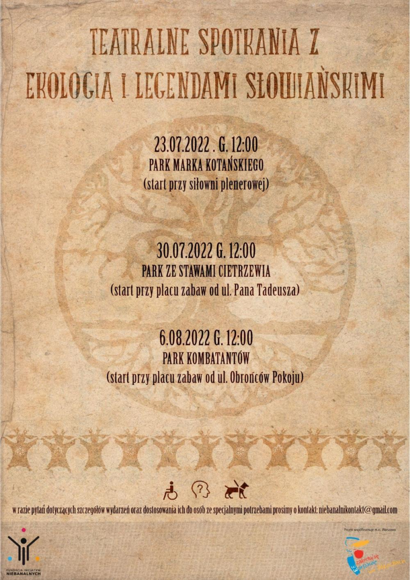Teatralne spotkania z ekologią i legendami słowiańskimi