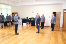 Uroczyste obchody Święta Policji w KRP Warszawa V