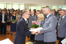 Uroczyste obchody Święta Policji w KRP Warszawa V