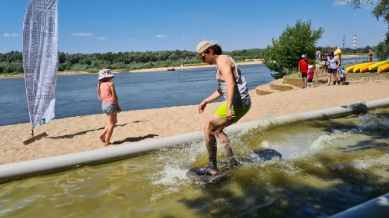 Bezpłatne atrakcje wodne na Plaży Romantycznej
