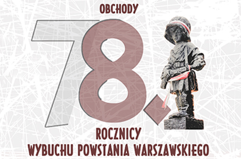 Obchody 78. rocznicy wybuchu Powstania Warszawskiego