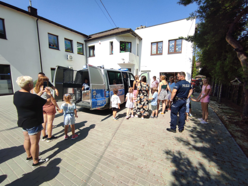Spotkanie na temat bezpieczeństwa w przedszkolu