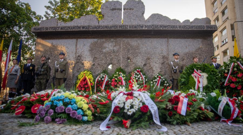 Upamiętnienie powstańczych wydarzeń na Woli