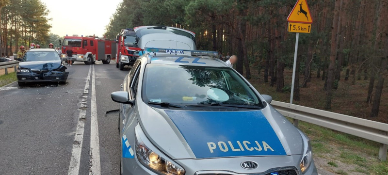 Policjant jadąc na służbę zatrzymał sprawcę wypadku