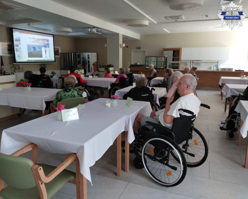 Profilaktyczne spotkania z seniorami