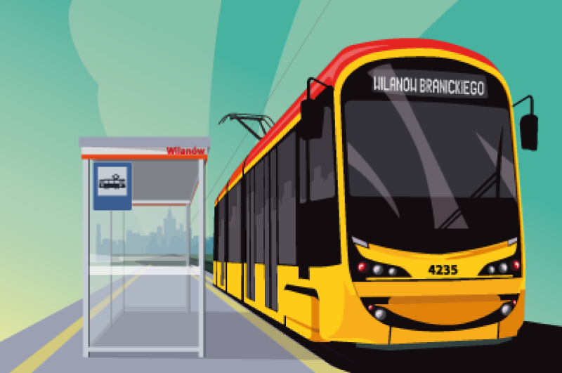 Tramwaj do Wilanowa – zmiany w ruchu