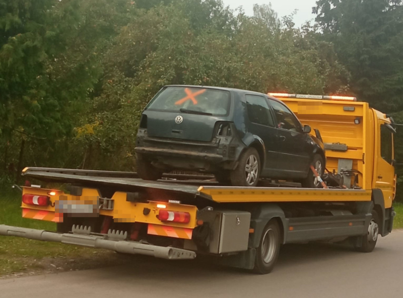 Ukradł pojazd, bo myślał, że jest porzucony