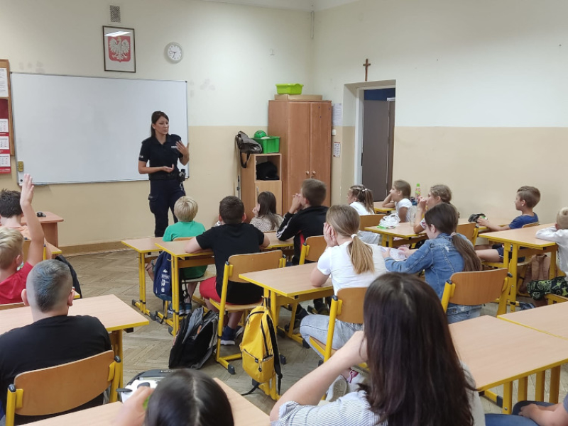 O bezpieczeństwie na zakończenie wakacji