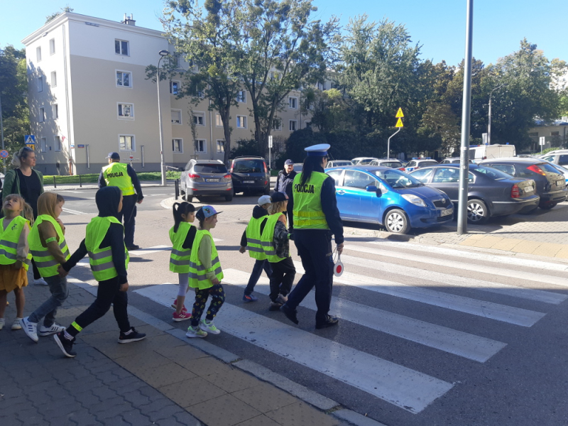 „Bezpiecznie w drodze do szkoły” na Woli i Bemowie