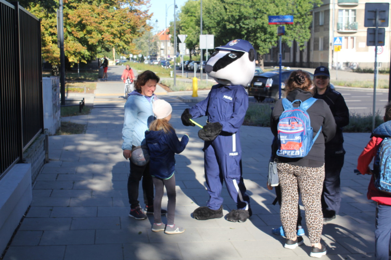 Odblaski dla bielańskich uczniów
