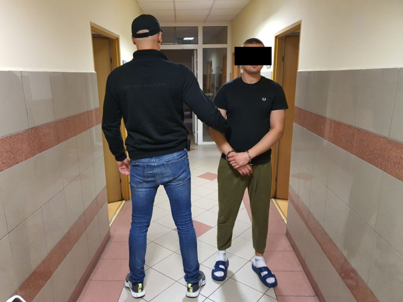 Zatrzymany w pościgu za uszkodzenia