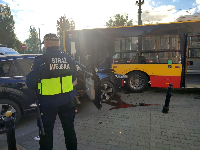 Kamera jednoznacznie wskazała sprawcę kolizji
