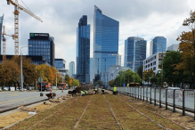 Tramwaj na Kasprzaka - kolejny etap prac