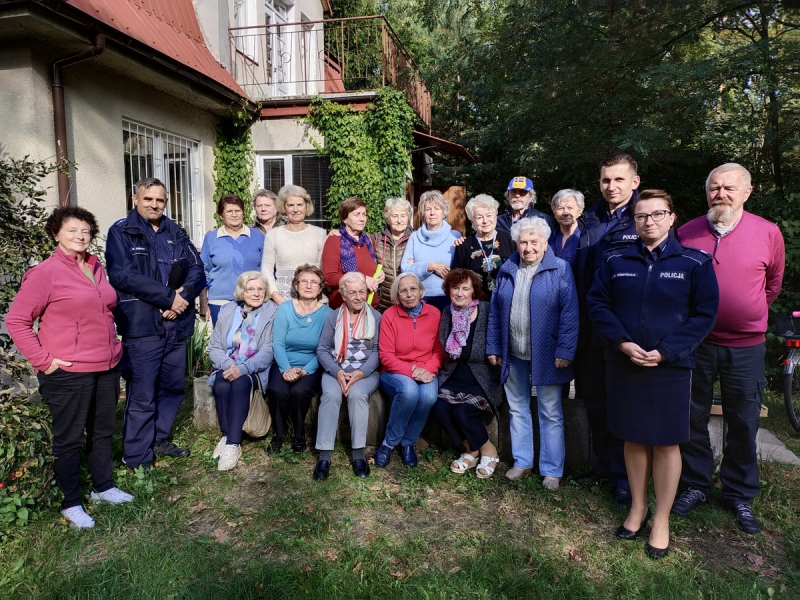 Policjanci spotkali się z Seniorami