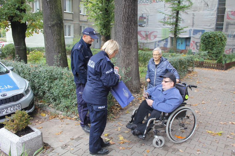 Spełniamy marzenia - 37-letni Krzysztof na jeden dzień został policjantem