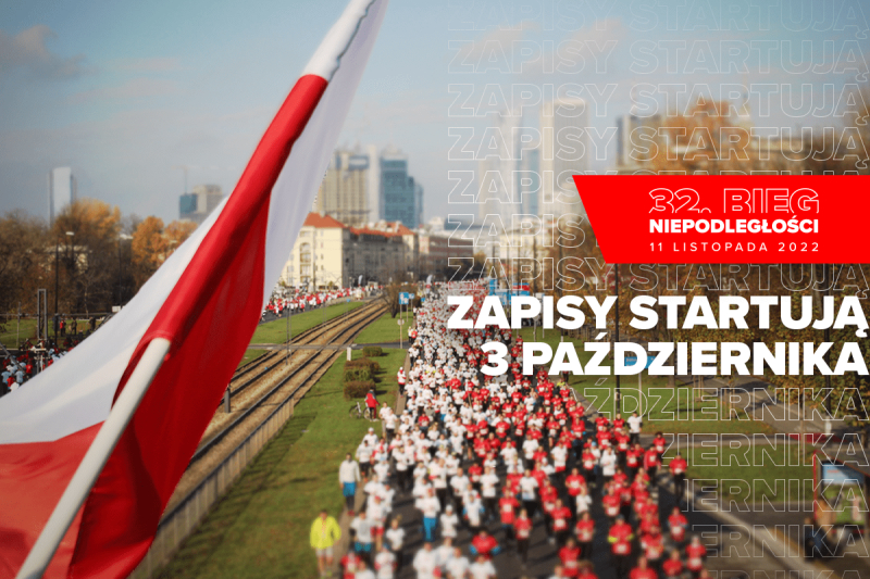 Zapisy na 32. Bieg Niepodległości ruszyły!